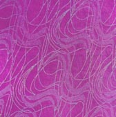 Fényes mintás elasztikus fürdőruha anyag - ROSA SCHOCKING